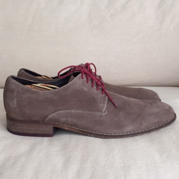 Cole Haan Other - Cole Haan Tan Suede Colton Lace-Up Shoe 11.5